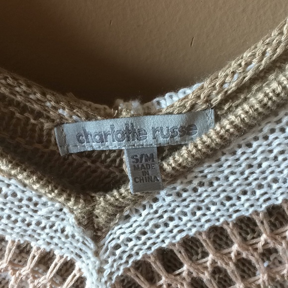 Neutral color sleeveless shirt - Picture 2 of 3